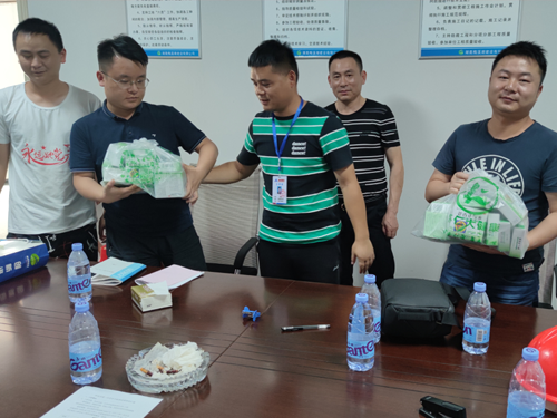 戰(zhàn)酷暑，保安全，梅溪湖建設(shè)開(kāi)展年中大檢查暨送清涼慰問(wèn)活動(dòng)
